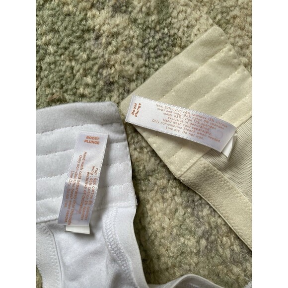 Cacique Bra Lot Of 7 Size 46C Multicolor Bra - Boost Plunge & Intuition Plunge - Picture 13 of 16